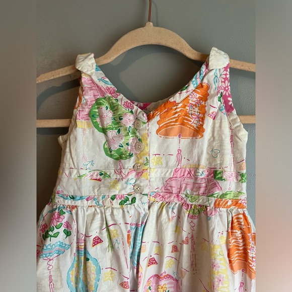 Lilly Pulitzer Vintage Lantern Glow in Dark Dress 6X - Picture 10 of 11